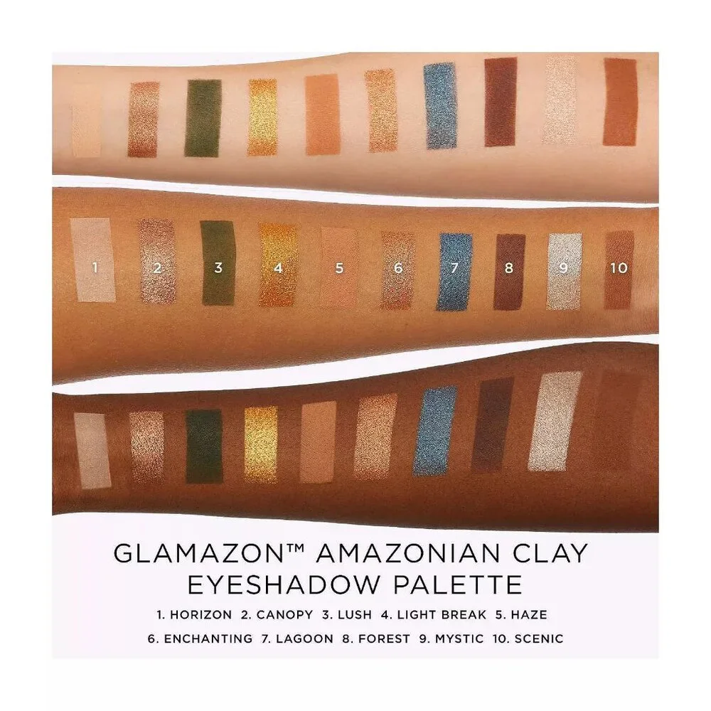 tarte glamazon Amazonian Clay Eyeshadow Palette